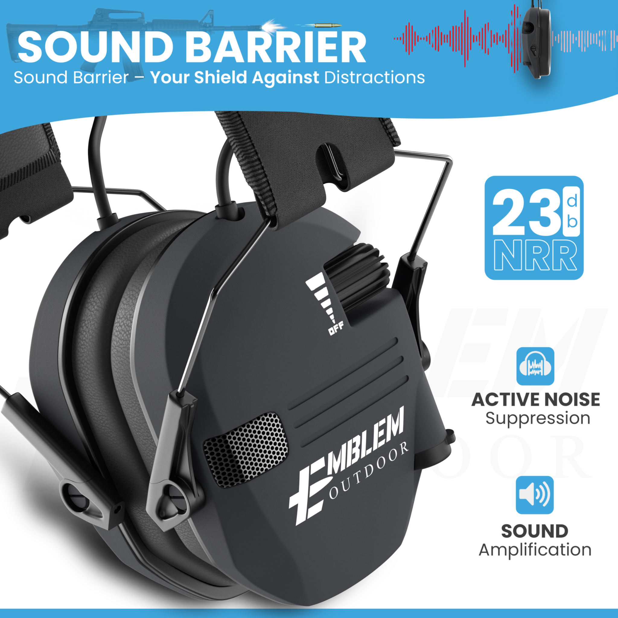 Shield Pro Electronic ear protection